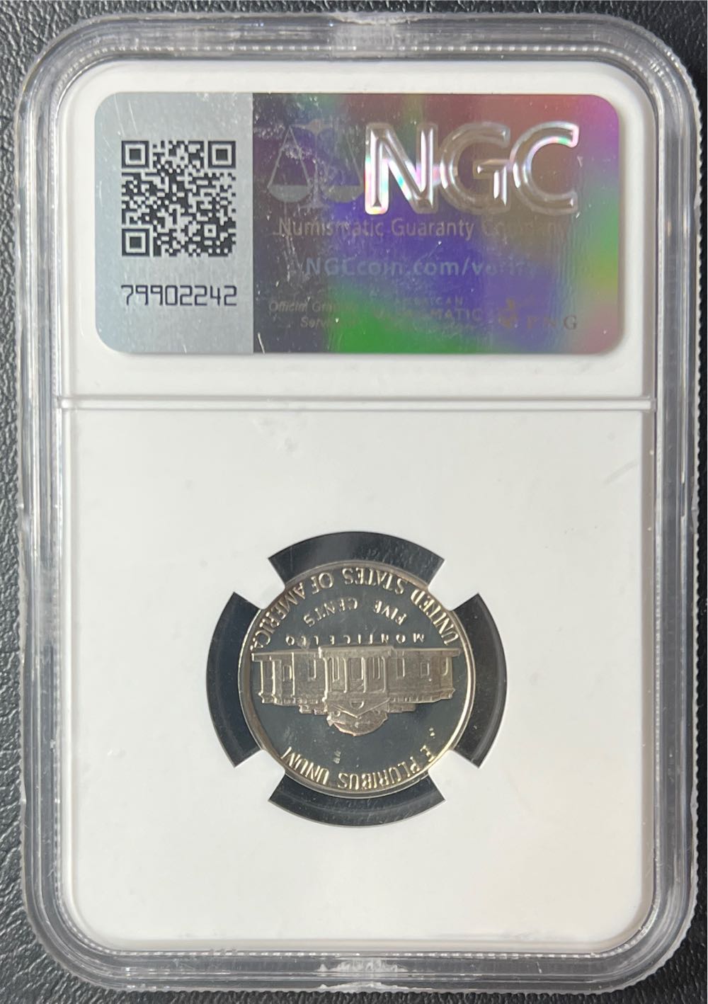 1990 S Jefferson Nickel NGC PF 69 Ultra Cameo  coin collectible - Main Image 2