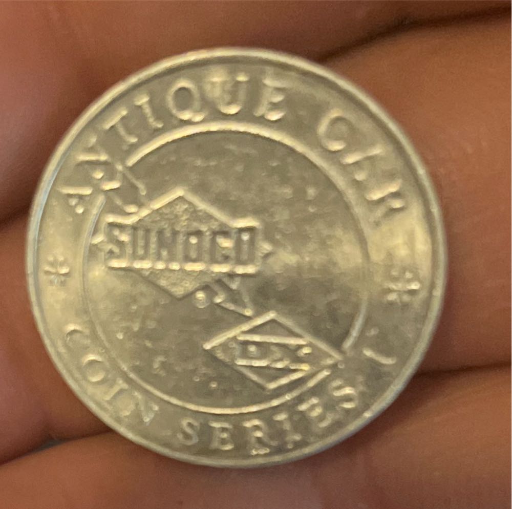 Sunoco Antique Car Series 1 Stutz Bearcat 1914 Coin  coin collectible - Main Image 2