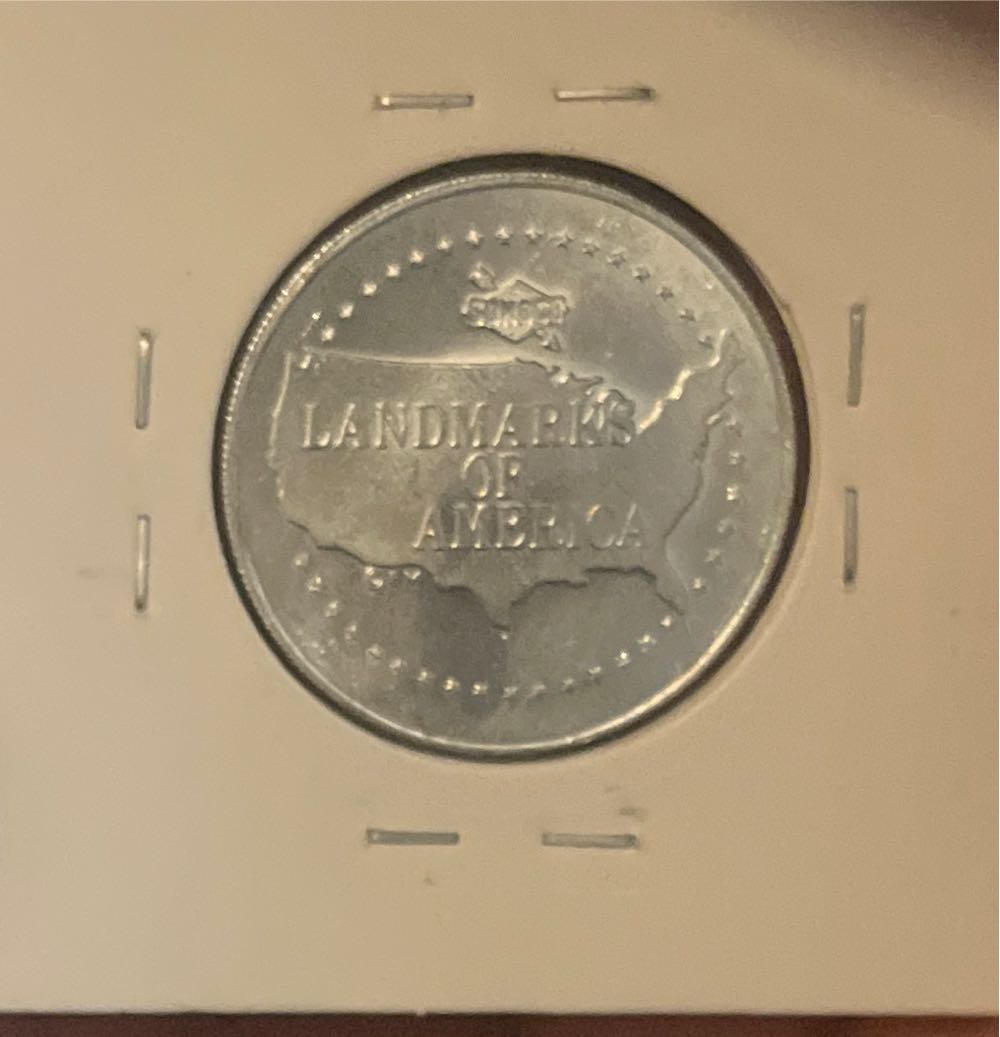Sunoco Landmarks of America Independence Hall Coin  coin collectible - Main Image 2