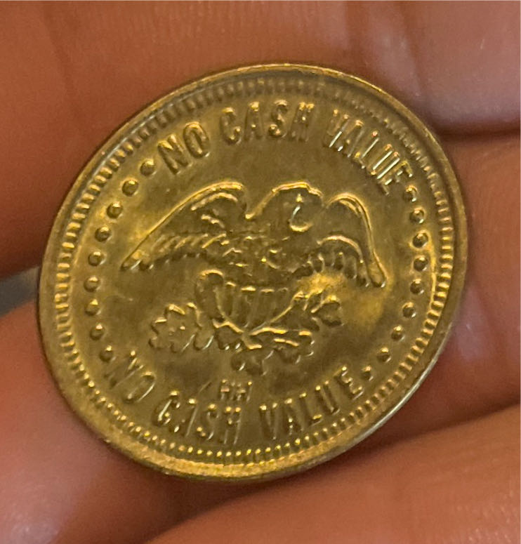 Robo Car Wash Token  coin collectible - Main Image 2