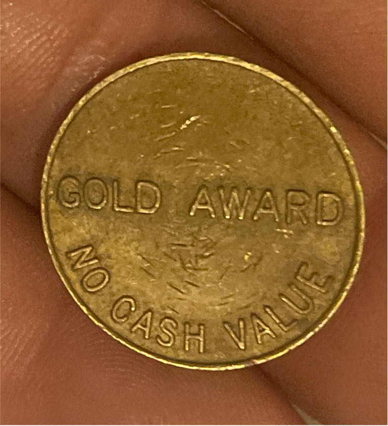 The Noble Organization Gold Award Token  coin collectible - Main Image 2