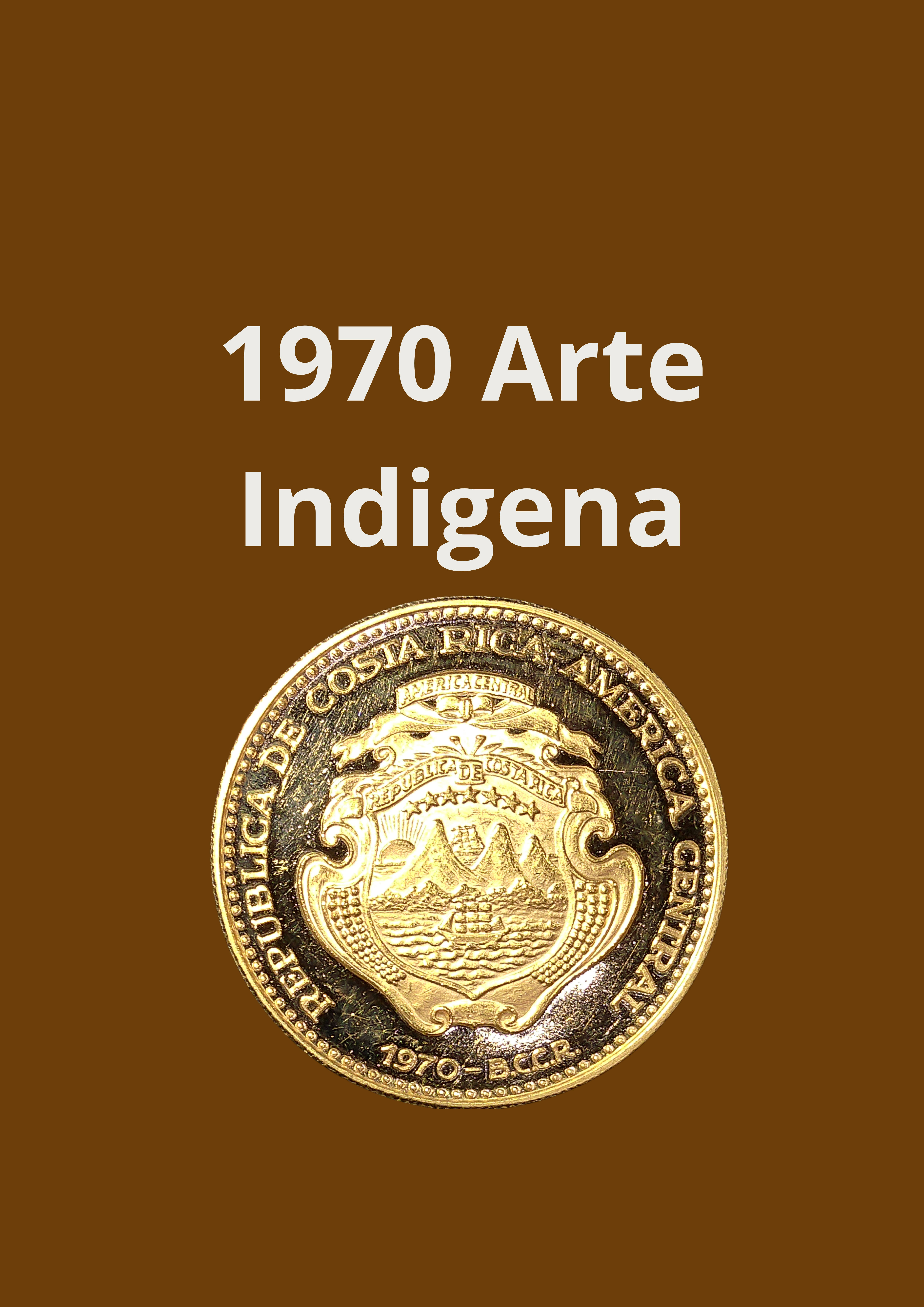 1970 Arte Indigena  coin collectible - Main Image 2