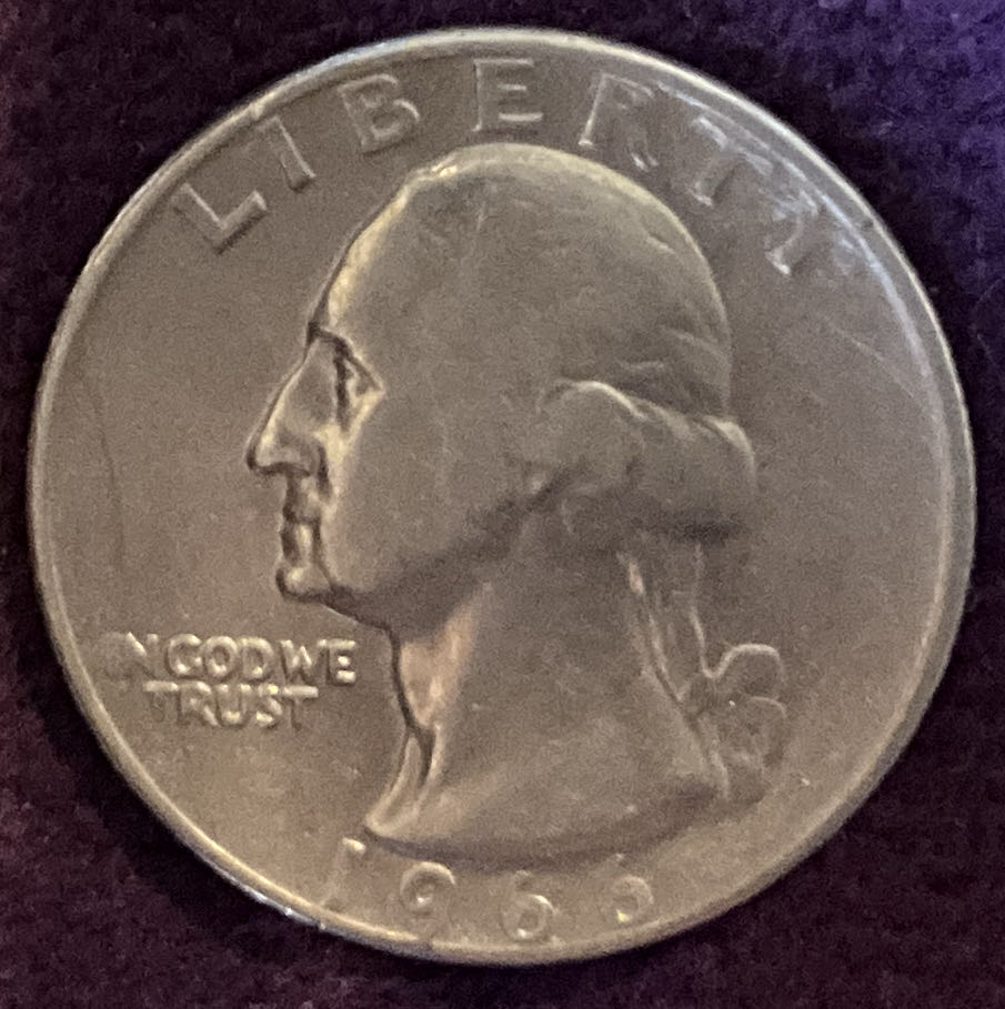 Quarter Washington 1966 19  coin collectible - Main Image 3