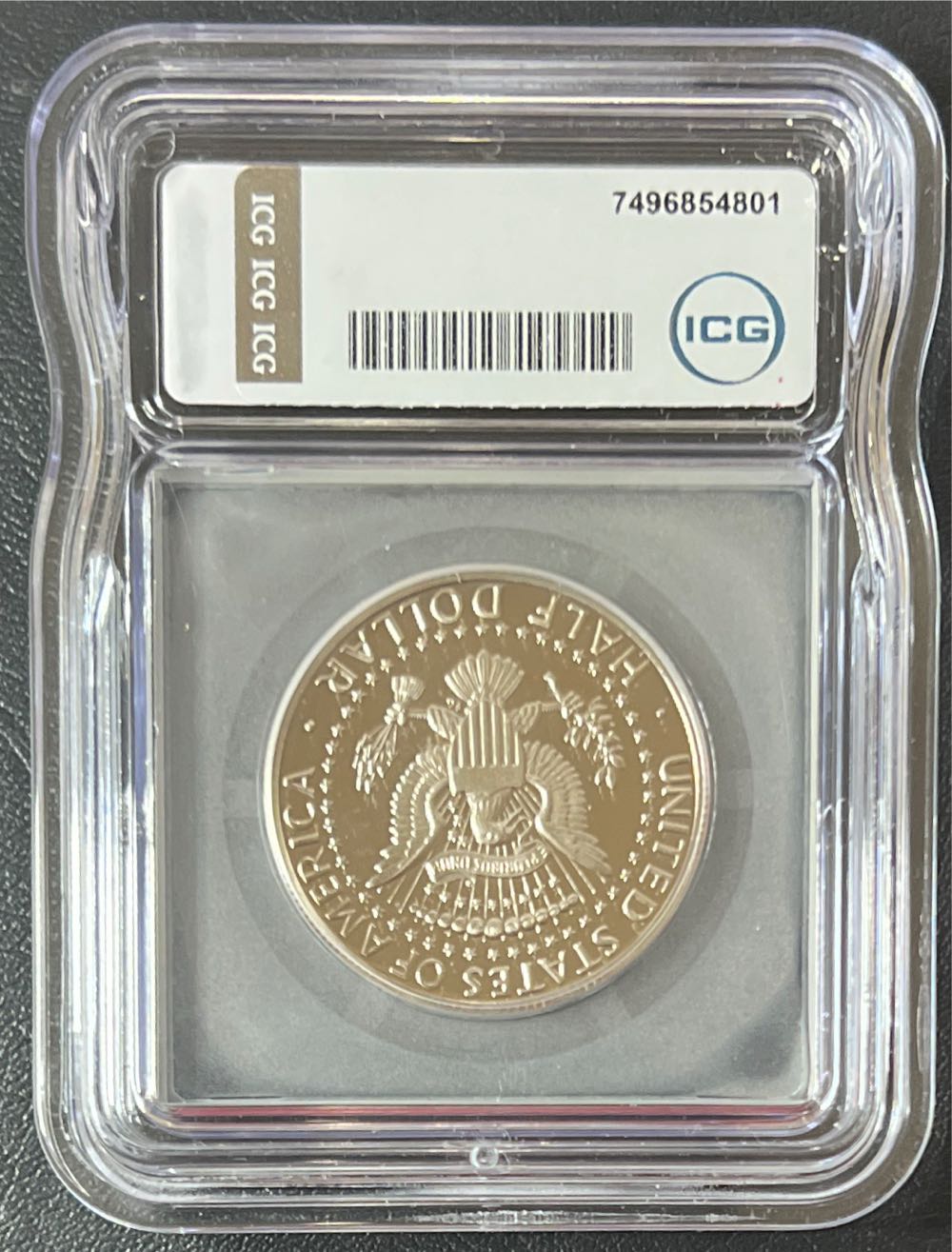 1988 S Kennedy Half Dollar PR69 DCAM ICG   coin collectible - Main Image 2