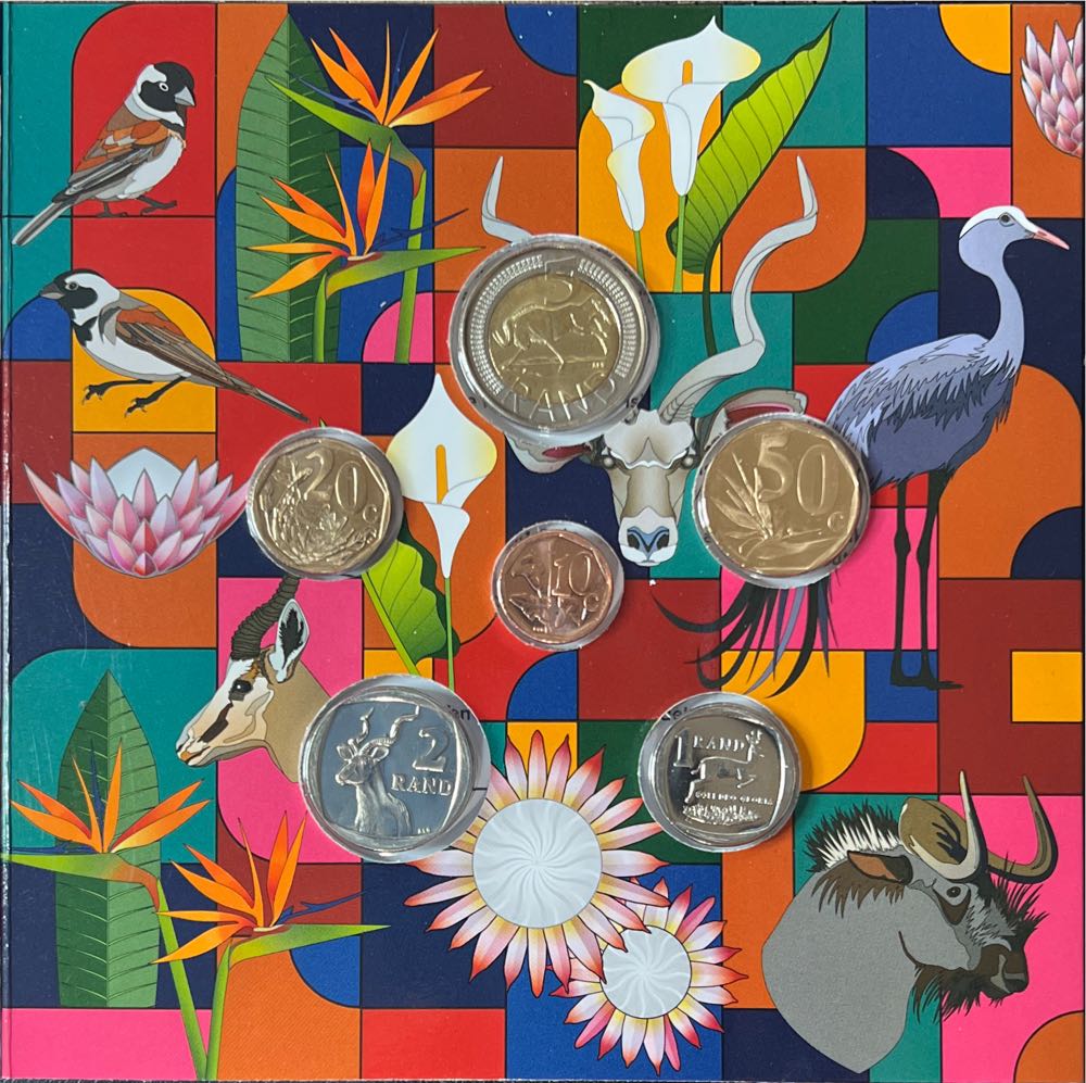 2022 South Africa 6 Coin Mint Set  coin collectible - Main Image 2