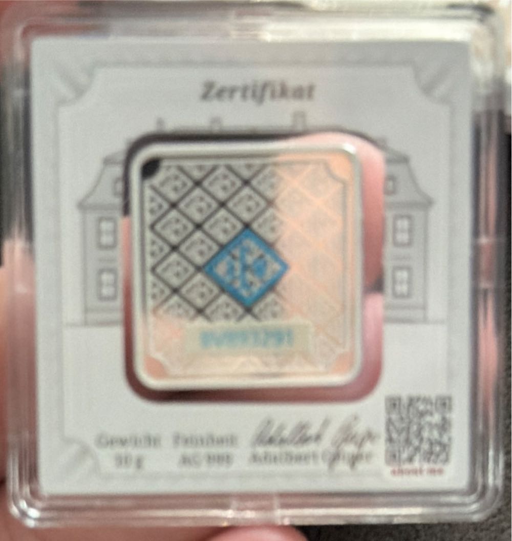 geiger 10g bar  coin collectible - Main Image 2