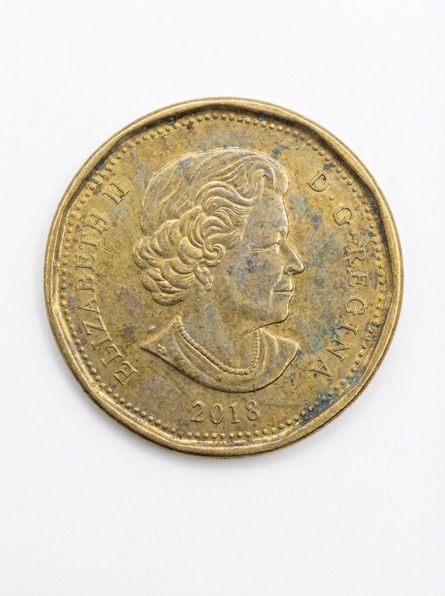 1 Dollar (Loonie) - Elizabeth II  coin collectible - Main Image 2