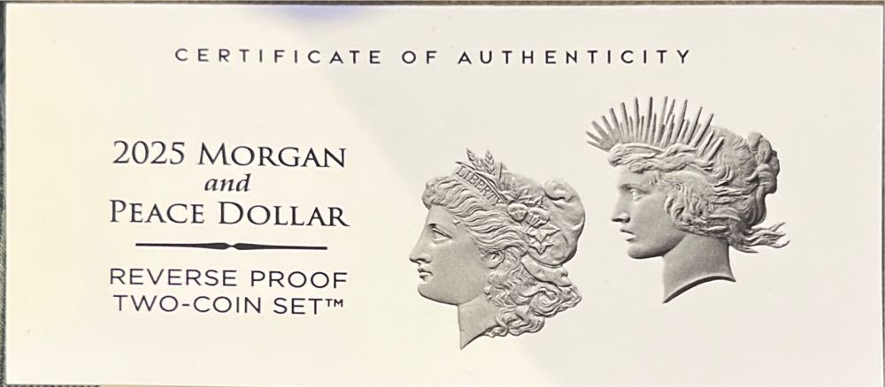 Morgan and Peace Dollar  coin collectible - Main Image 4