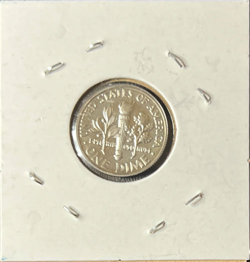 2002 S Proof Roosevelt Dime  coin collectible - Main Image 2