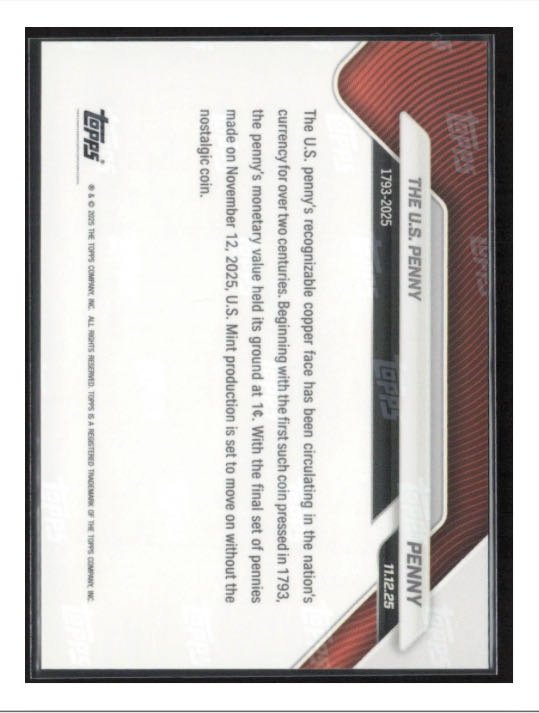 Lincoln Shield Penny Card  coin collectible - Main Image 4