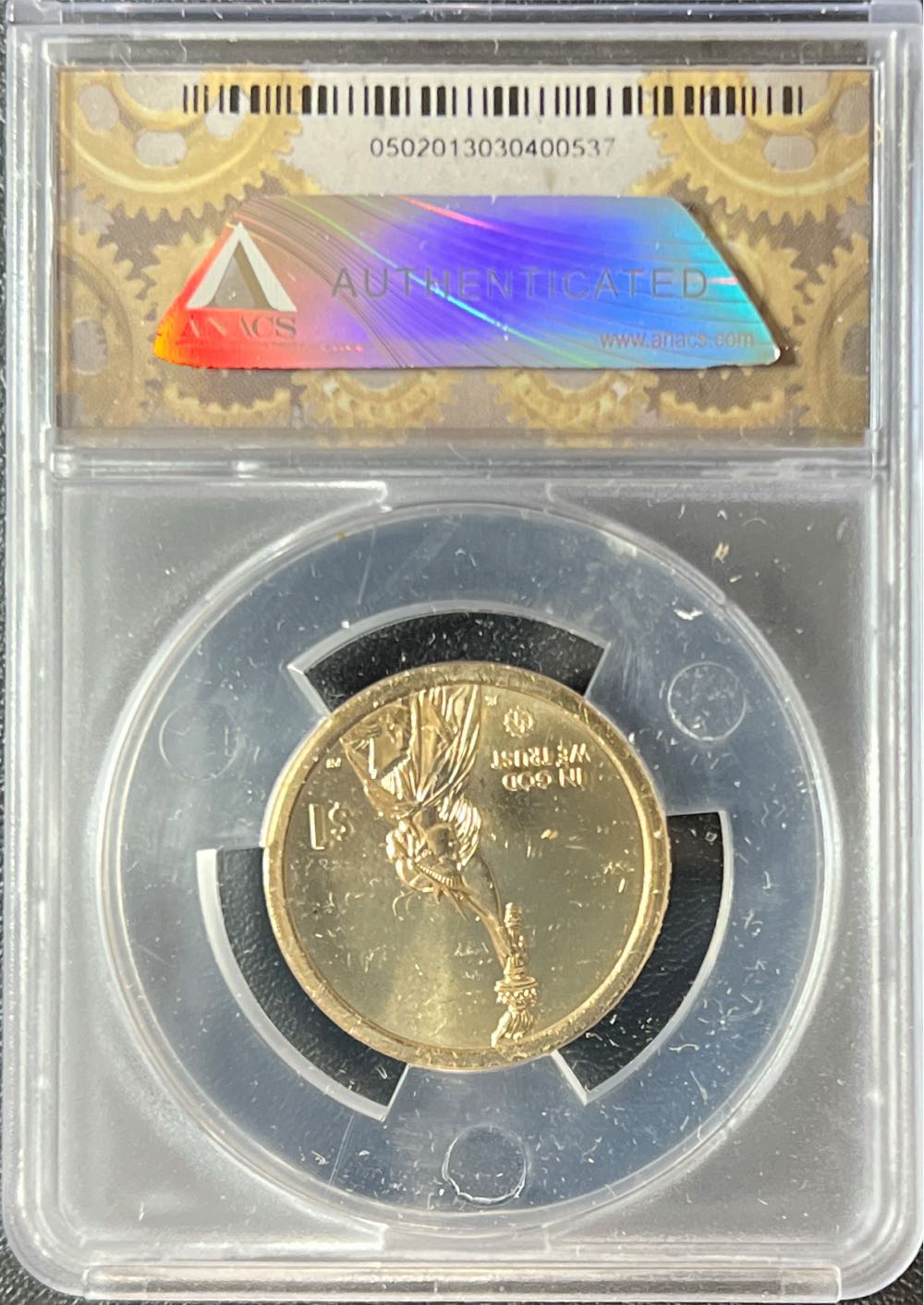 2021 D American Innovation First Strike ANACS MS67  coin collectible - Main Image 2