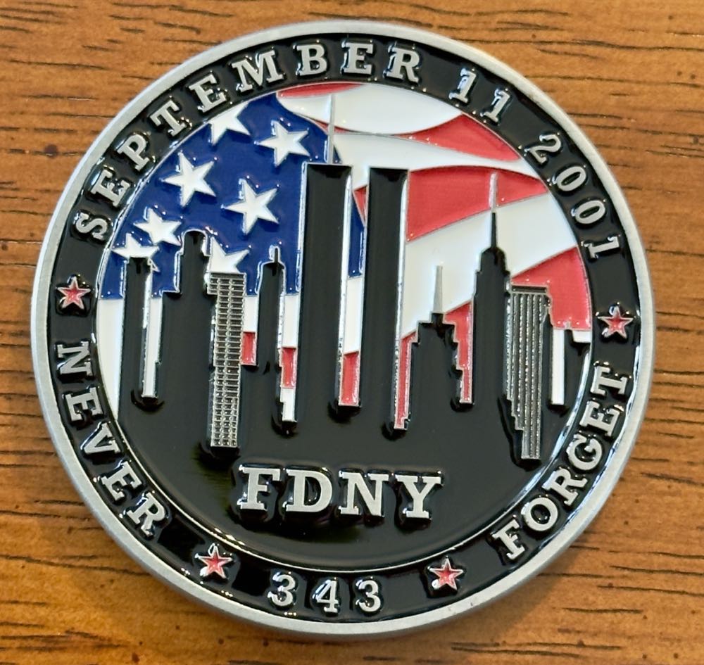 FDNY E321  coin collectible - Main Image 2