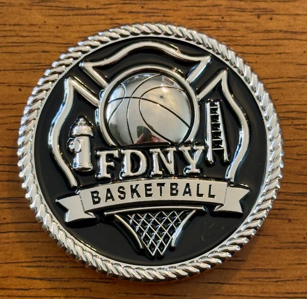 FDNY Basketball  coin collectible - Main Image 2