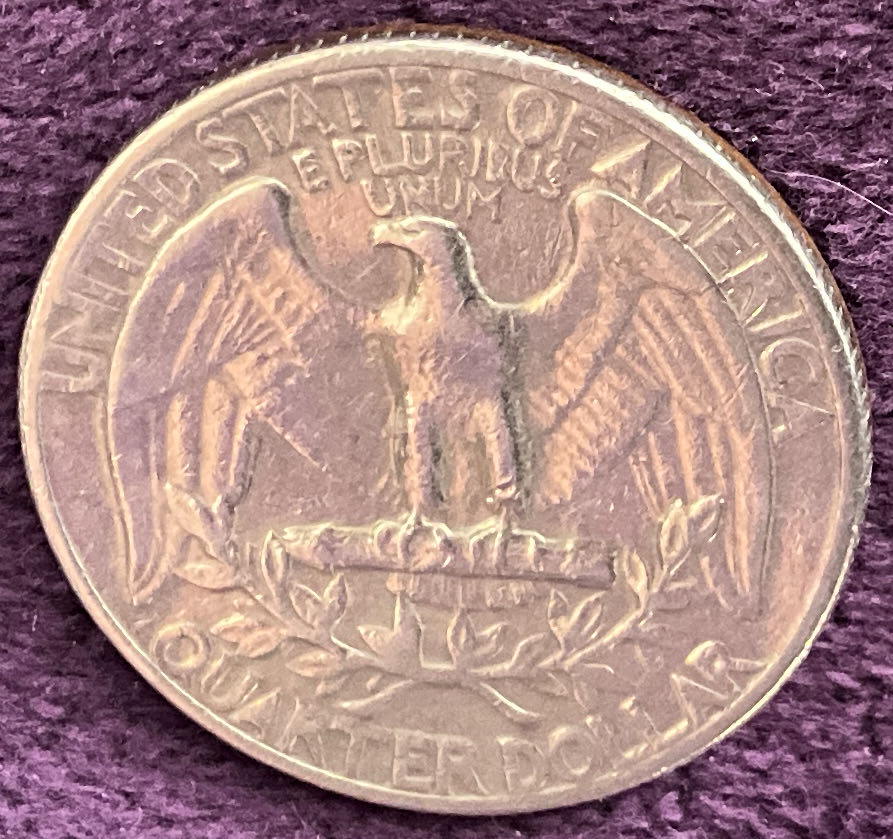 Quarter Washington 1965 70  coin collectible - Main Image 2