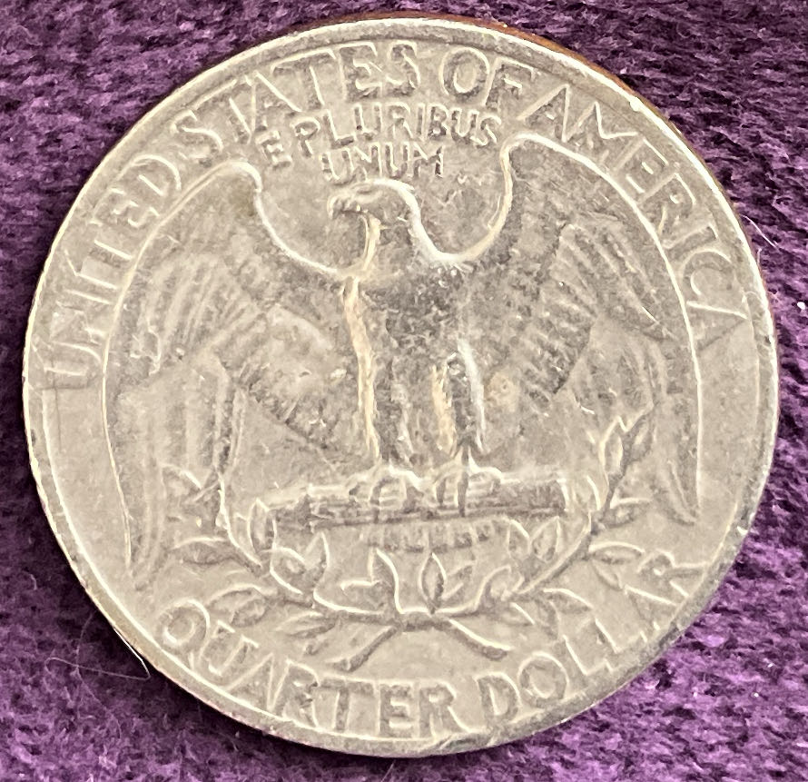 Quarter Washington 1965 72  coin collectible - Main Image 2
