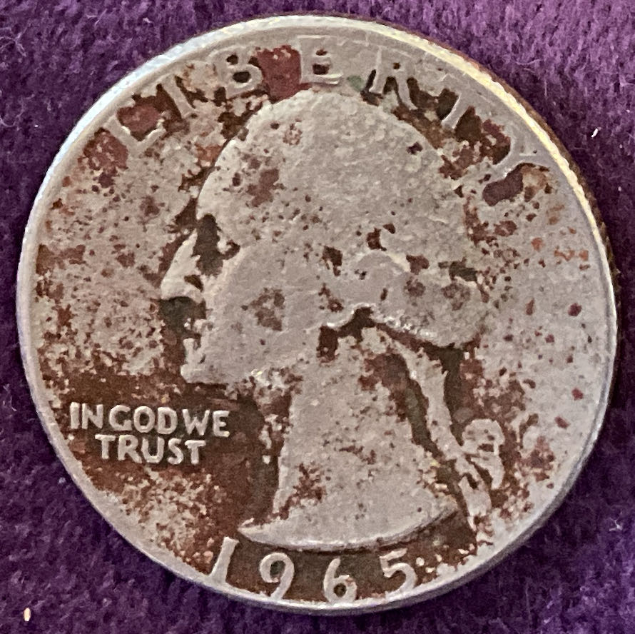 Quarter Washington 1965 73  coin collectible - Main Image 3