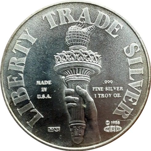 Liberty Trade | JM 1985  coin collectible - Main Image 2