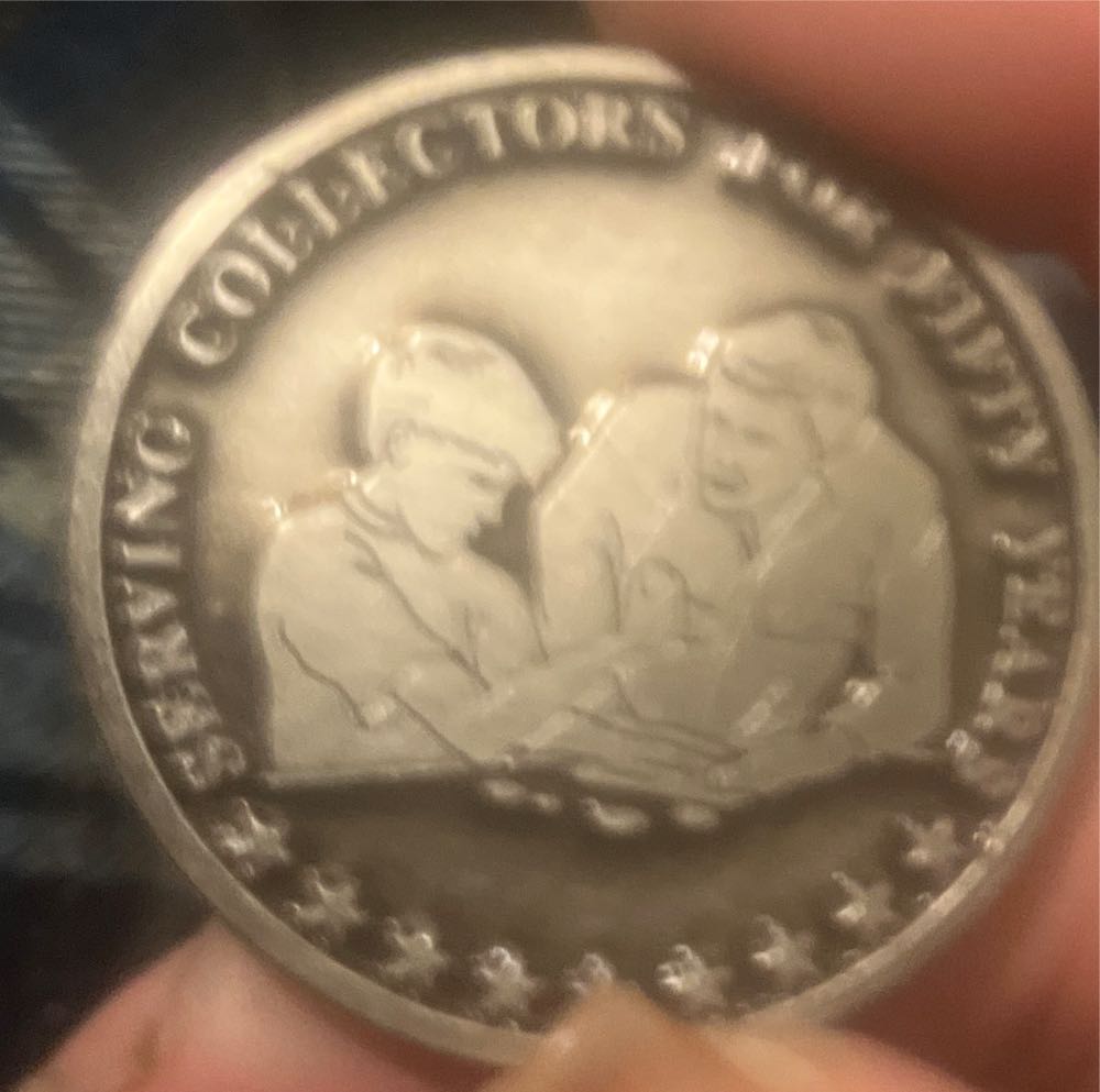 Commemorative medallion for the Grand Rapids Coin Club’s 50th anniversary. 1948-1998  coin collectible - Main Image 2