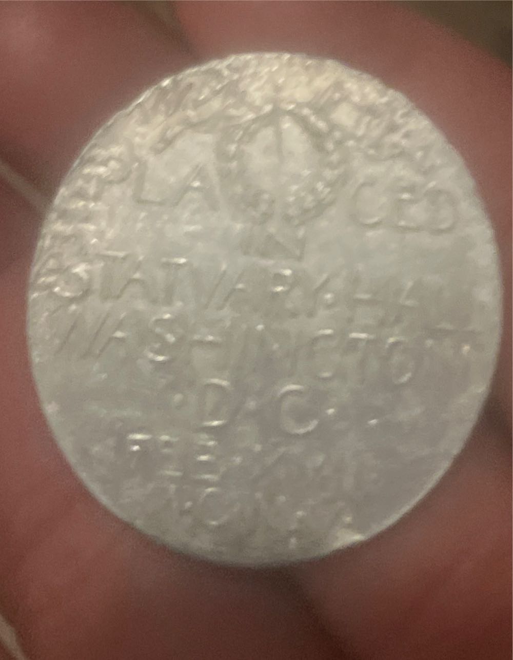 Francis Willard Placed In Statuary Hall Washington D.C. Feb XVII (17th), MCMV (1905) Token  coin collectible - Main Image 2