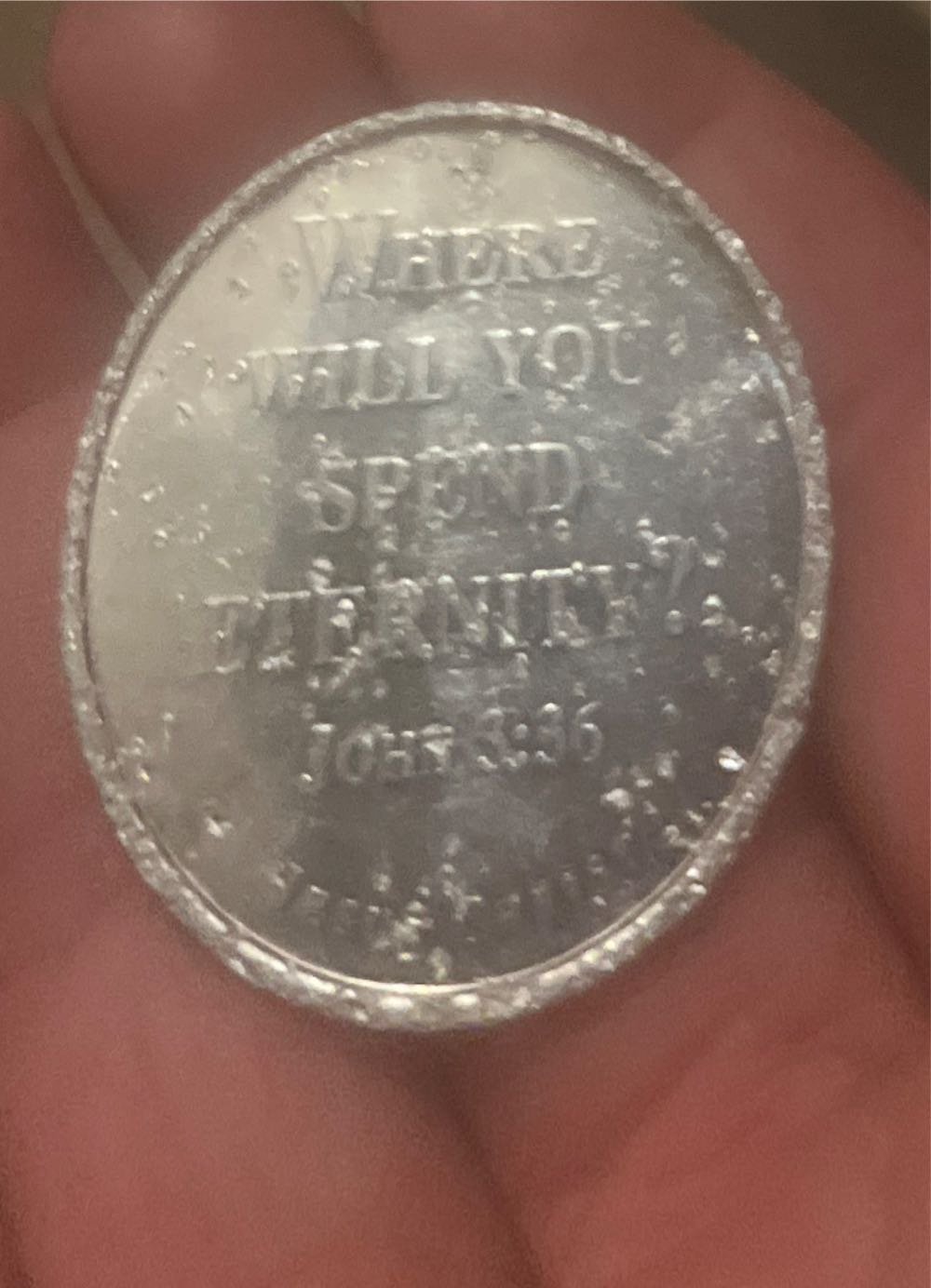 2020 Victory Letter I 50p