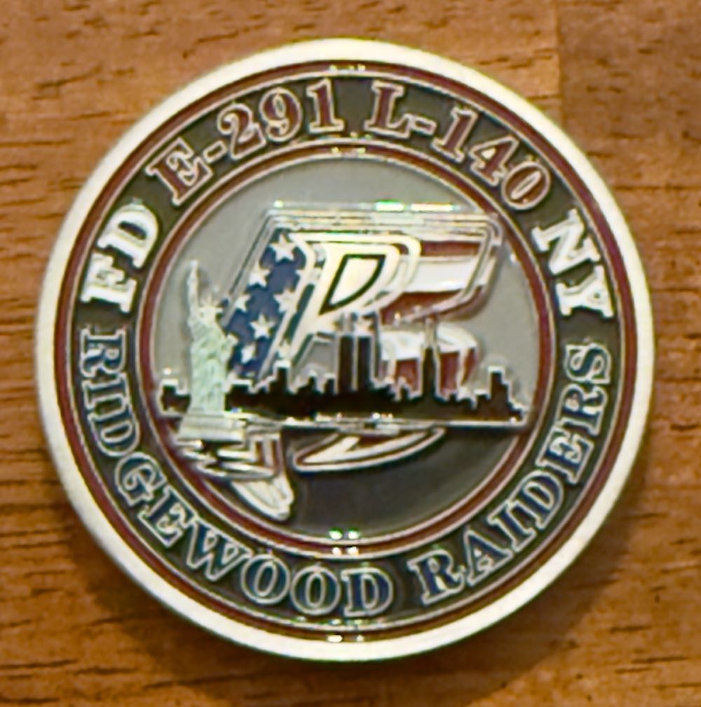 FDNY E291 / L140  coin collectible - Main Image 2