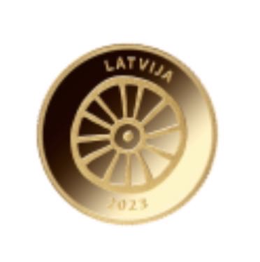 Zelta zirgi  coin collectible - Main Image 2