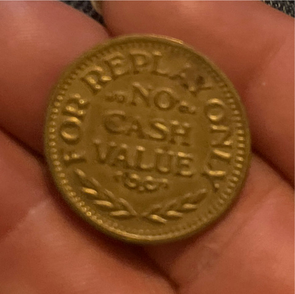 Star Castle Arcade Token  coin collectible - Main Image 2