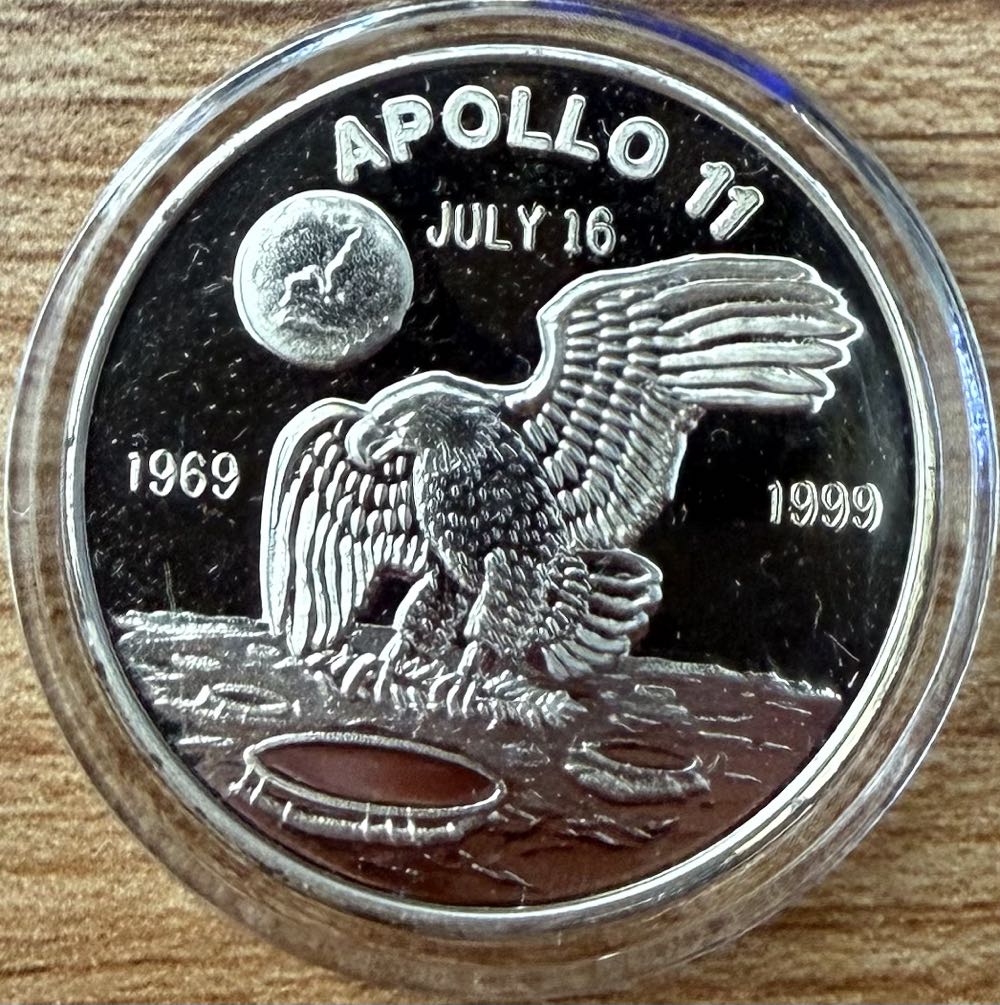 Apollo 11 30th Anniversary  coin collectible - Main Image 2