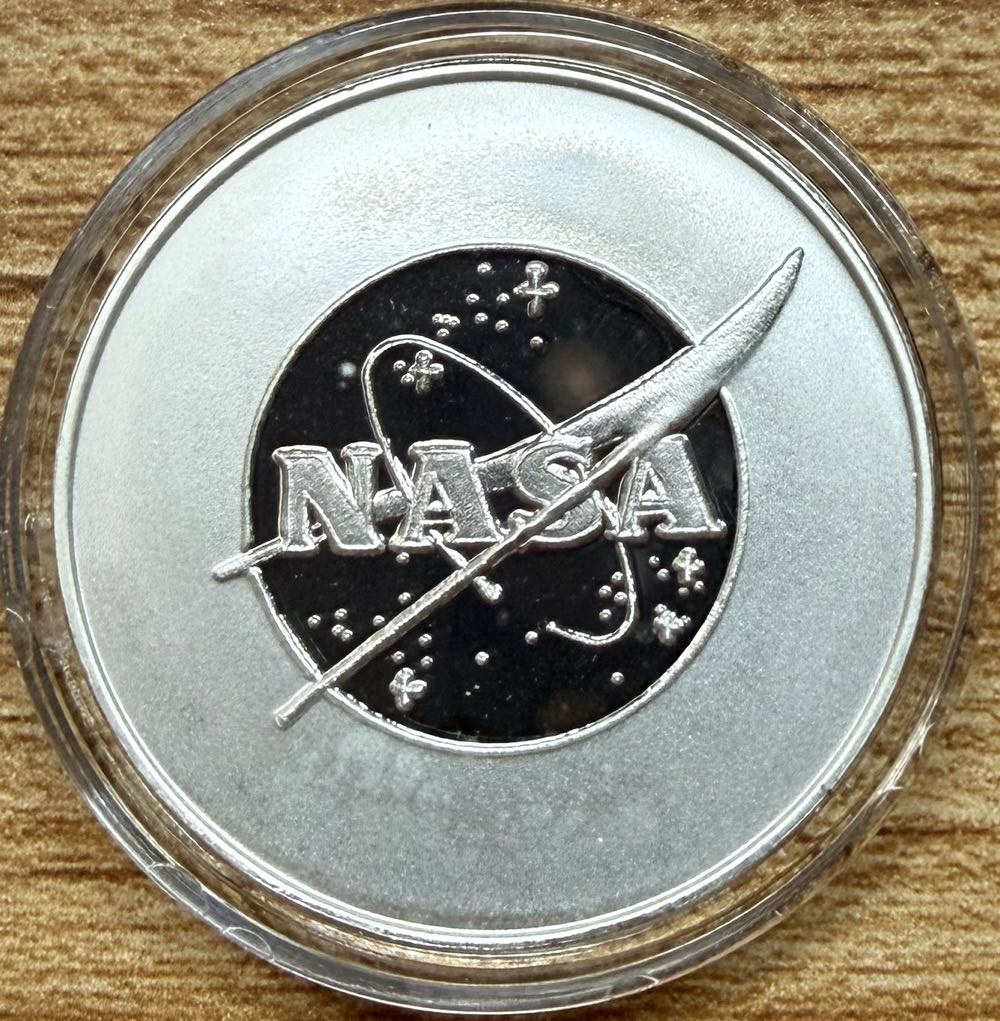 100th U.S. Manned Mission   coin collectible - Main Image 3