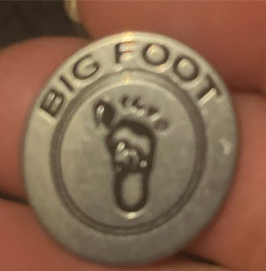 Sasquatch / Bigfoot Token  coin collectible - Main Image 2
