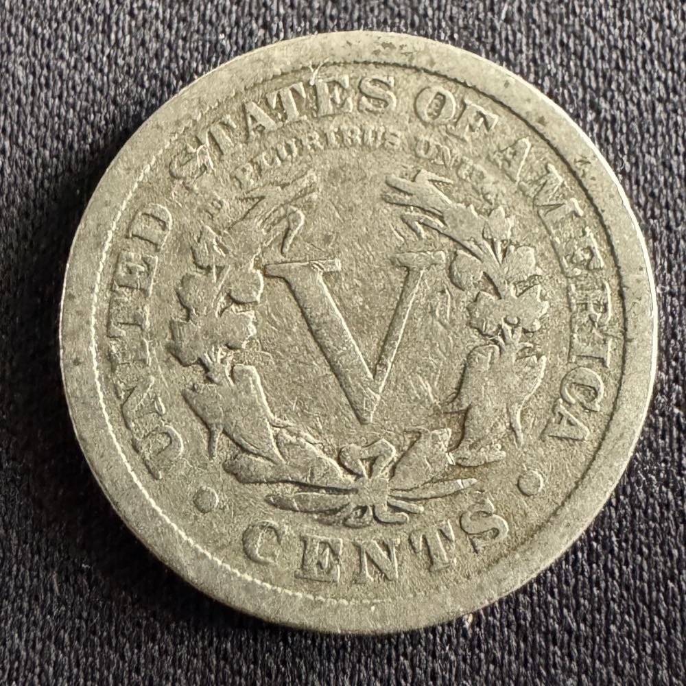 V Nickel - 1911  coin collectible - Main Image 2
