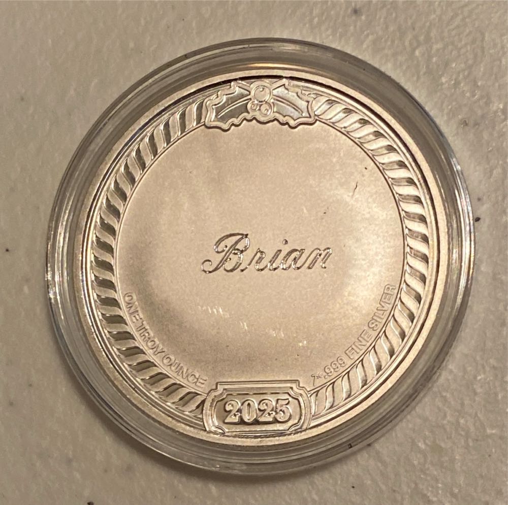 (BCs) Christmas Coin -2025 Merry Christmas  coin collectible - Main Image 2