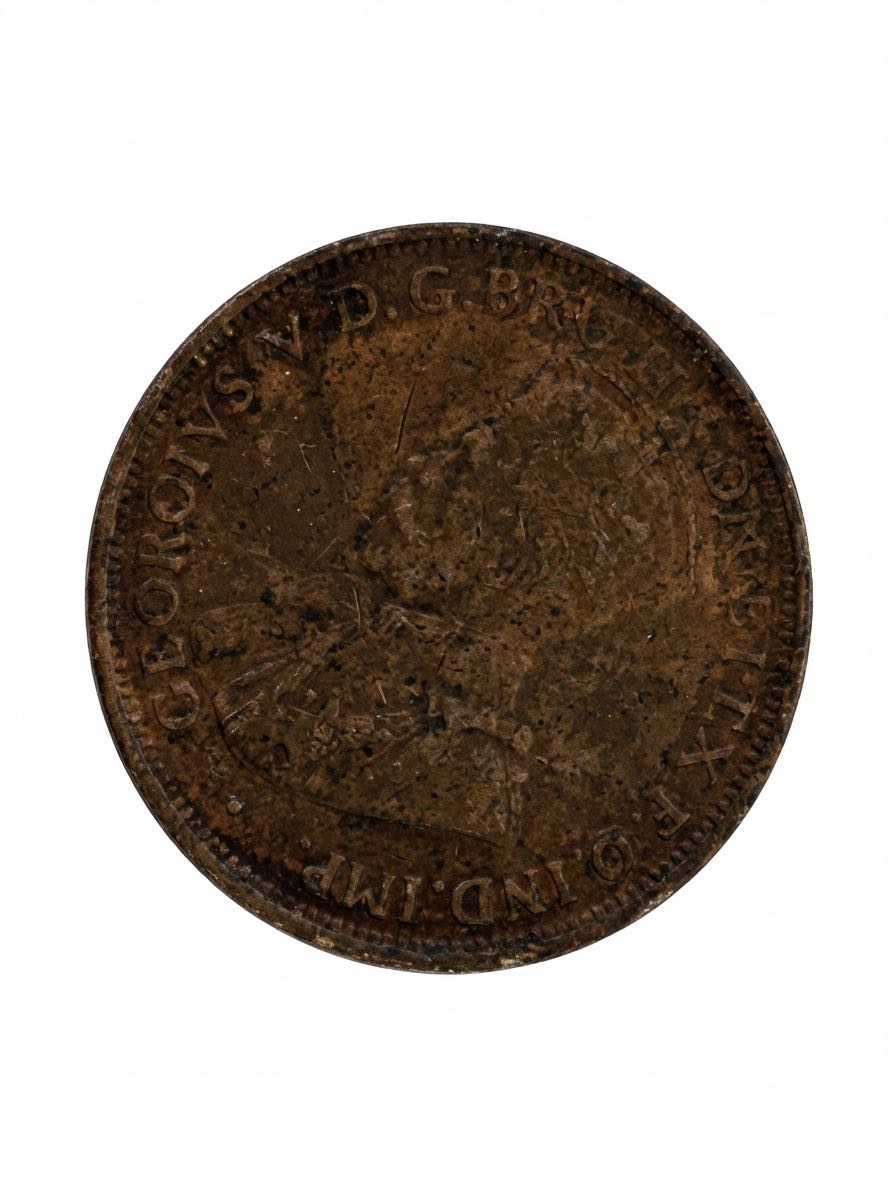 Commonwealth of Australia One Half Penny  coin collectible - Main Image 2