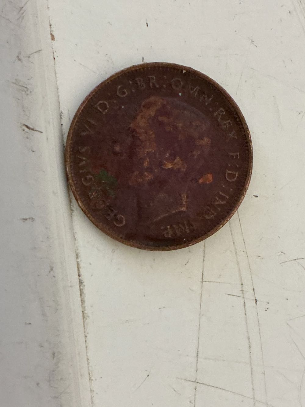 Australia George VI Halfpenny  coin collectible - Main Image 2