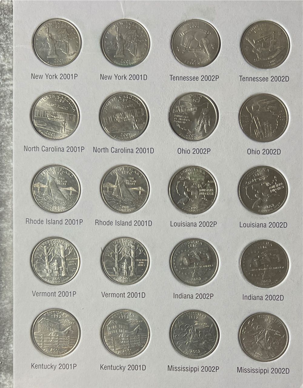 Washington Quarters: State Collection 2003  coin collectible [Barcode 028074088335] - Main Image 3