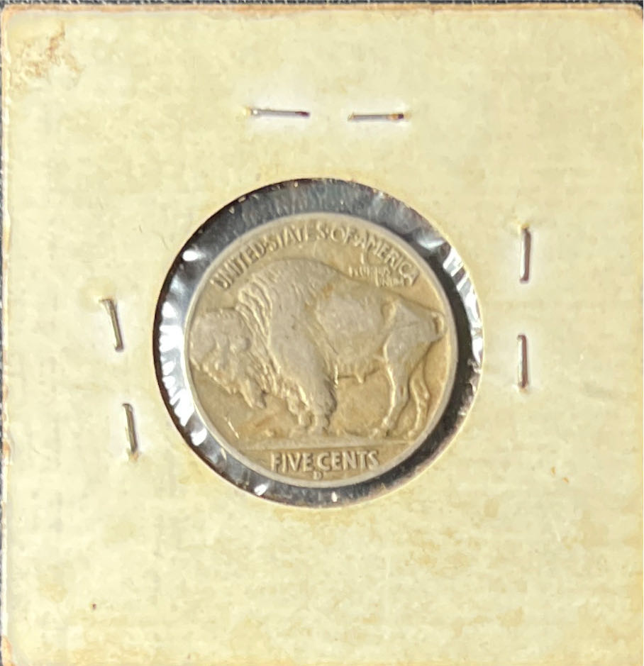 1938 D Buffalo Nickel  coin collectible - Main Image 2