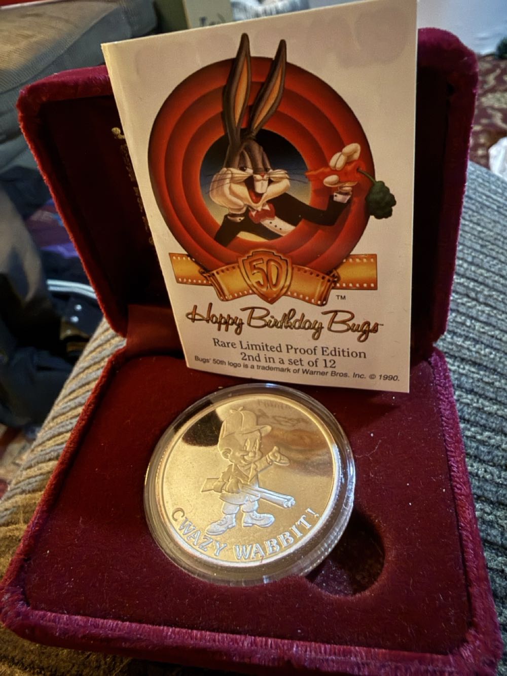 Elmer Fudd 1oz Silver Coin  coin collectible - Main Image 2