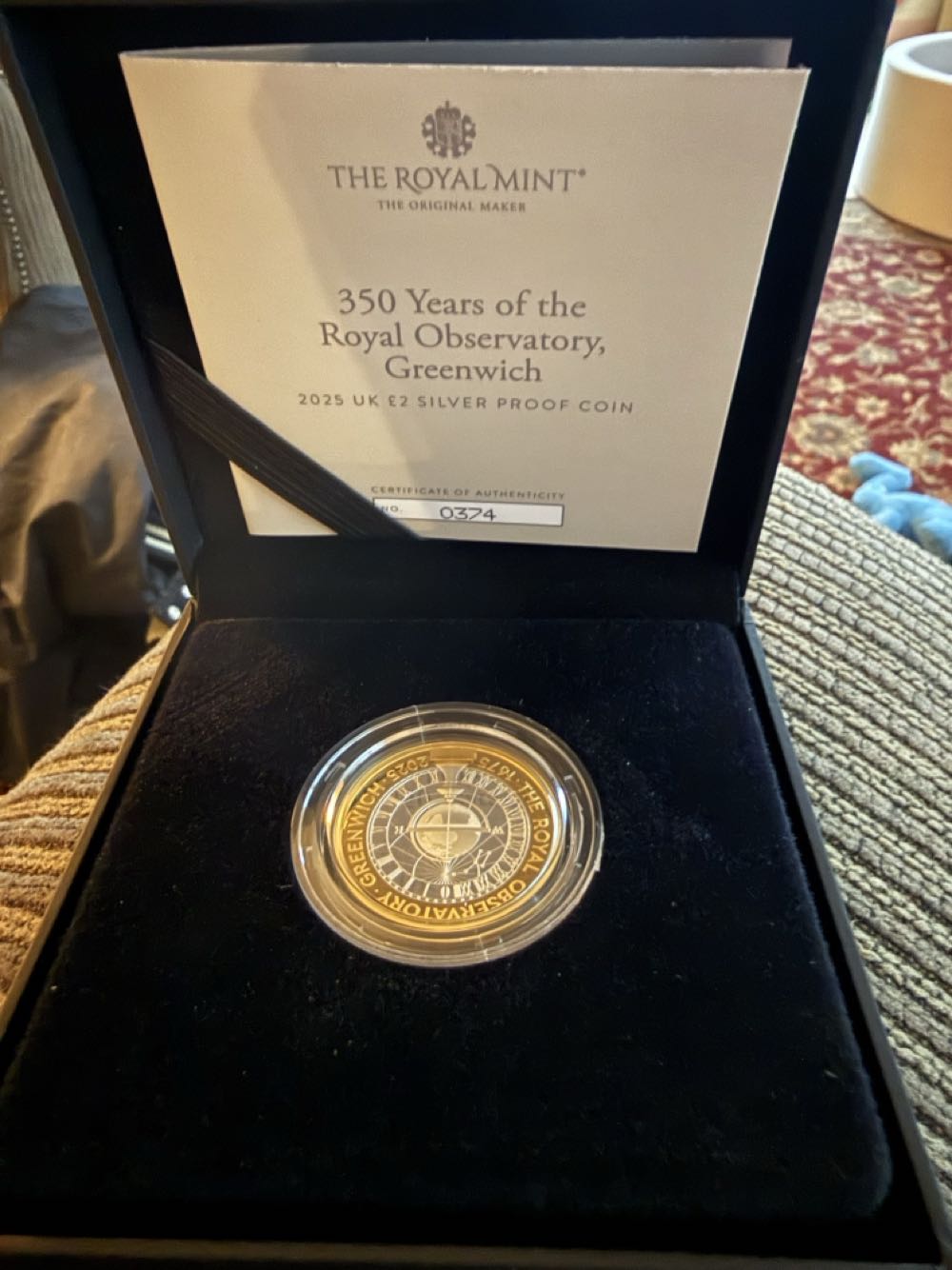 350 Years of the Royal Observatory Coin  coin collectible - Main Image 2