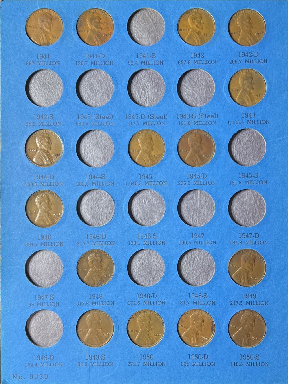 Lincoln Cent Collection Starting 1941 Number Two  coin collectible - Main Image 2