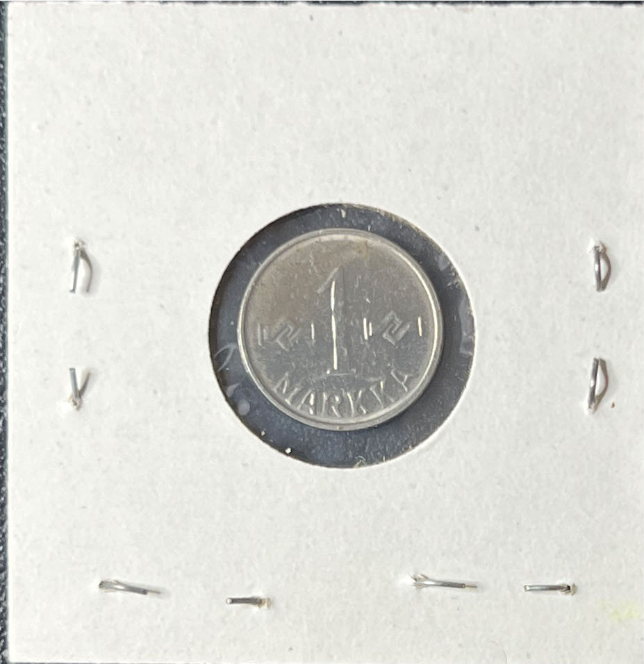 1955 Finland 1 Markka   coin collectible - Main Image 2