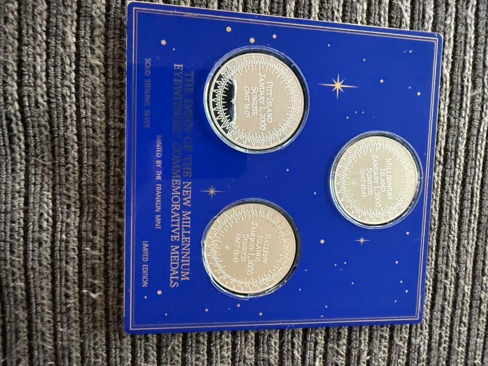 The Dawn of the New Millennium Commemorative Set  coin collectible - Main Image 2