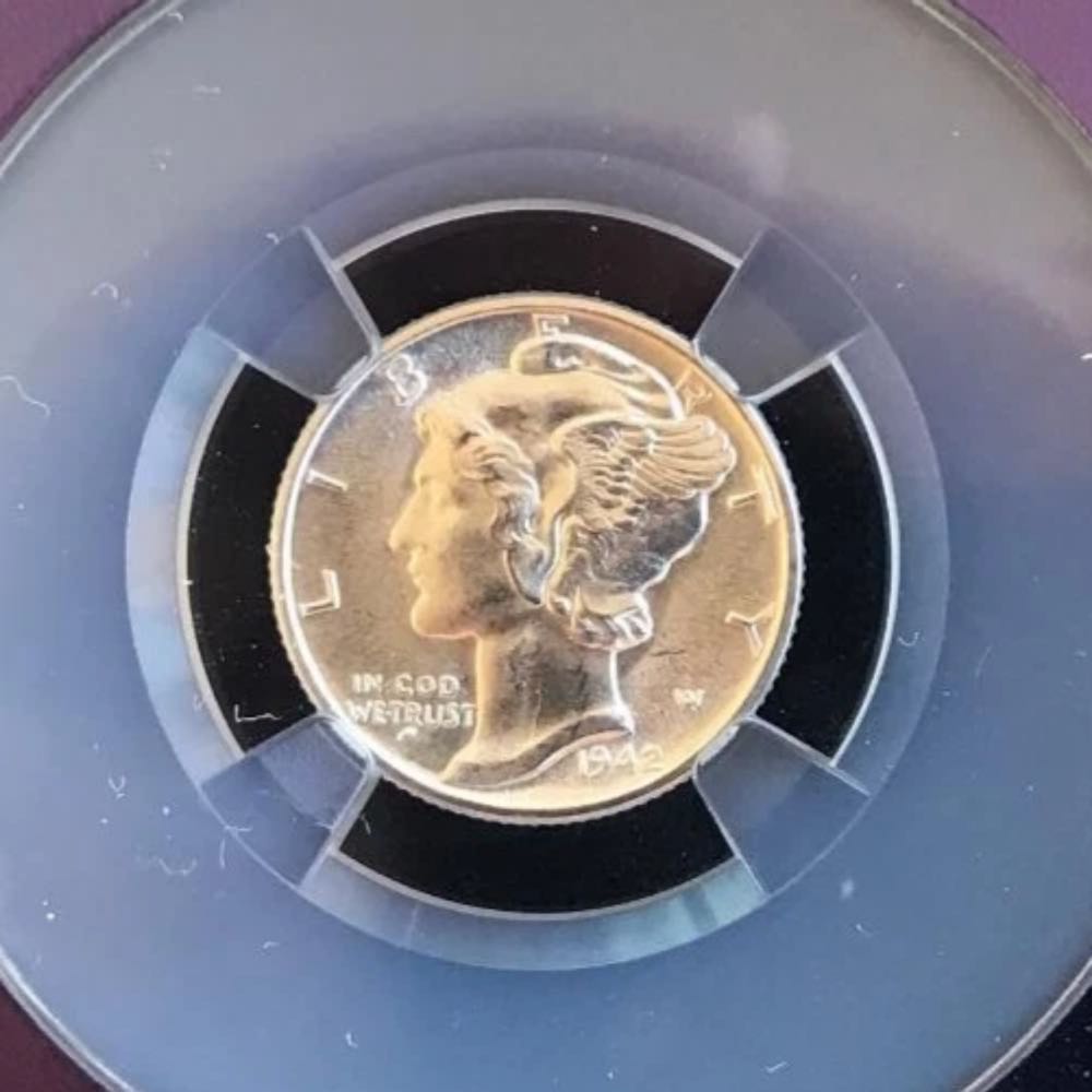 Mercury Dime 1942-D Silver  coin collectible - Main Image 2