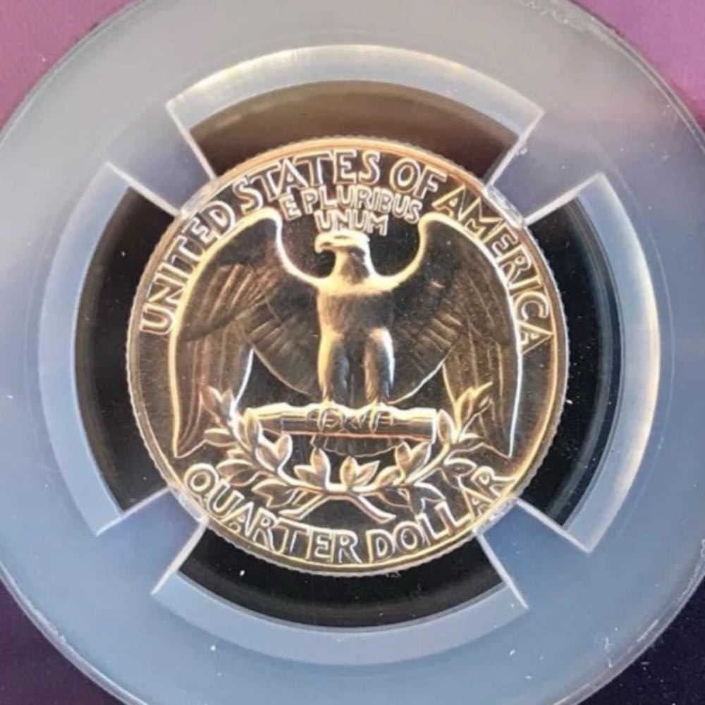 Washington Quarter 1964 Silver  coin collectible - Main Image 3