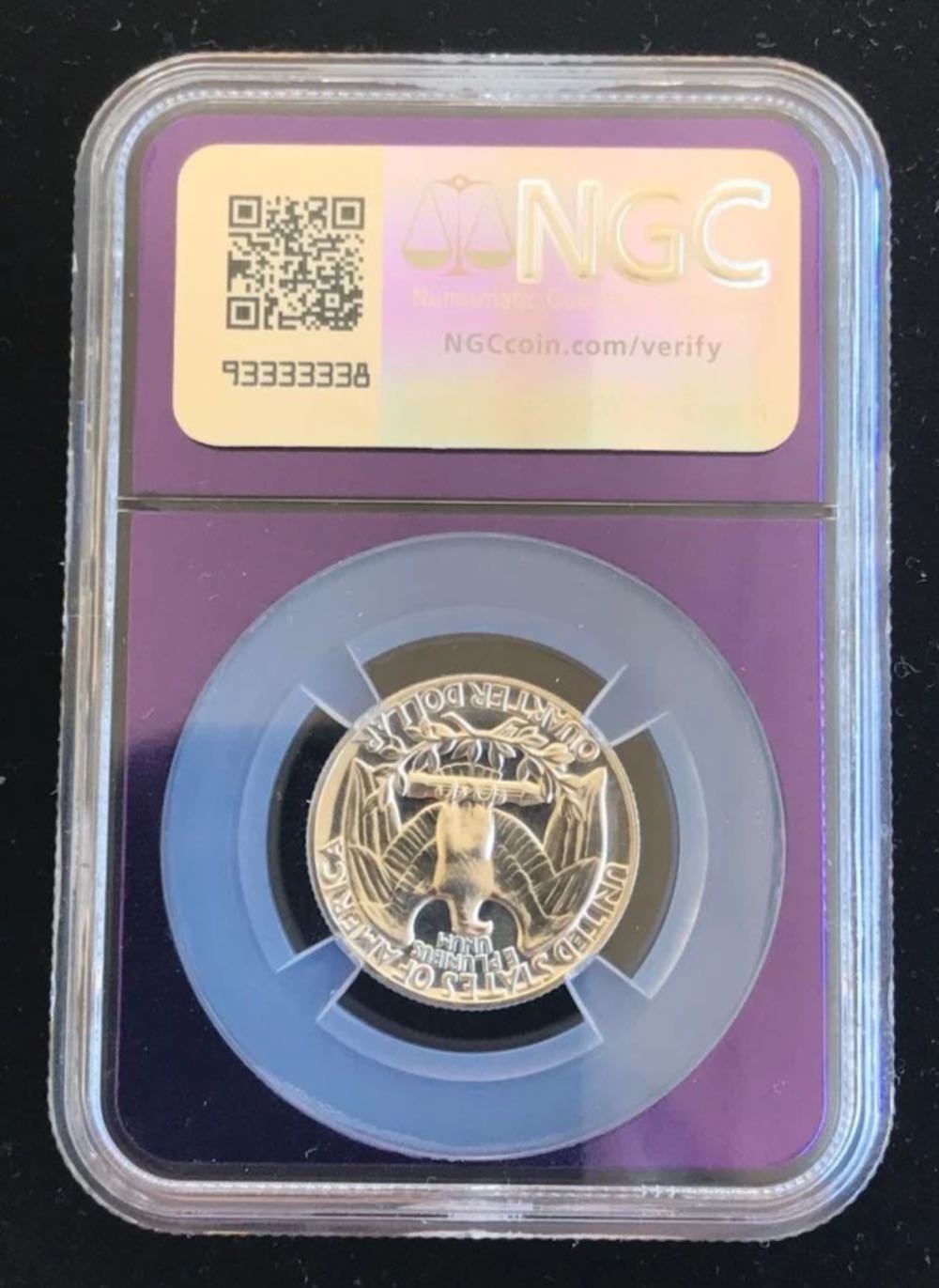 Washington Quarter 1964 Silver  coin collectible - Main Image 4