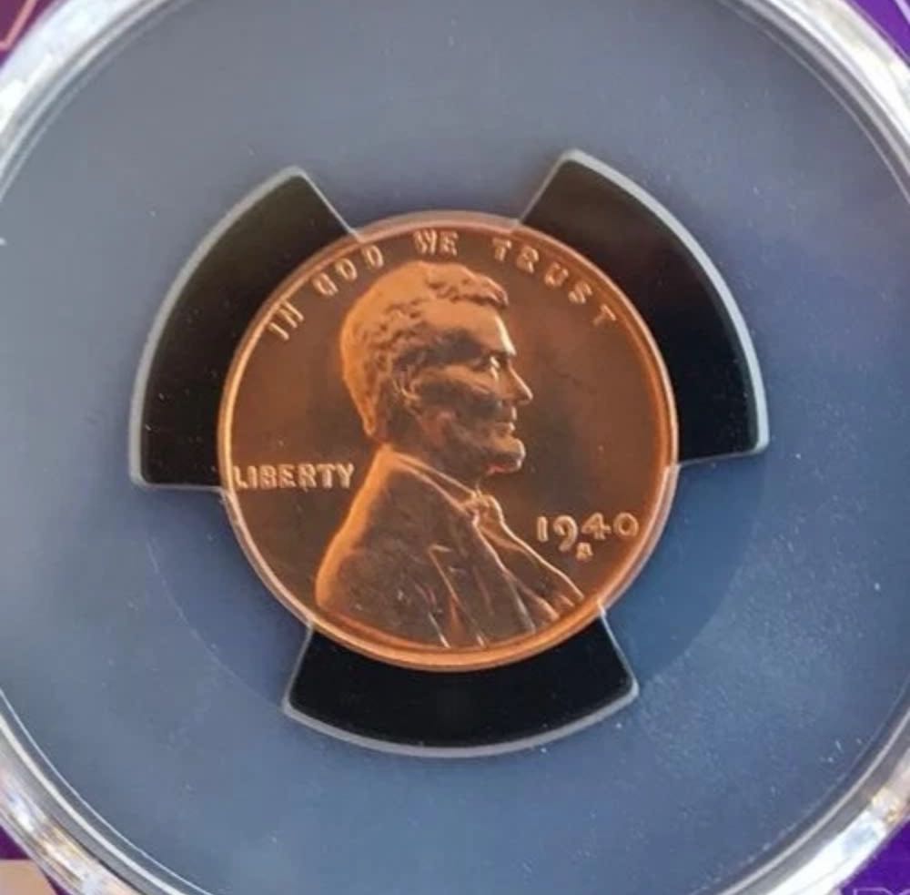 Lincoln Wheat Penny 1940-S  coin collectible - Main Image 2
