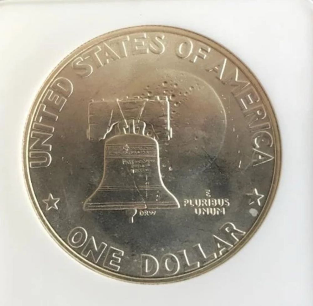 Eisenhower Dollar 1976-S Silver  coin collectible - Main Image 3