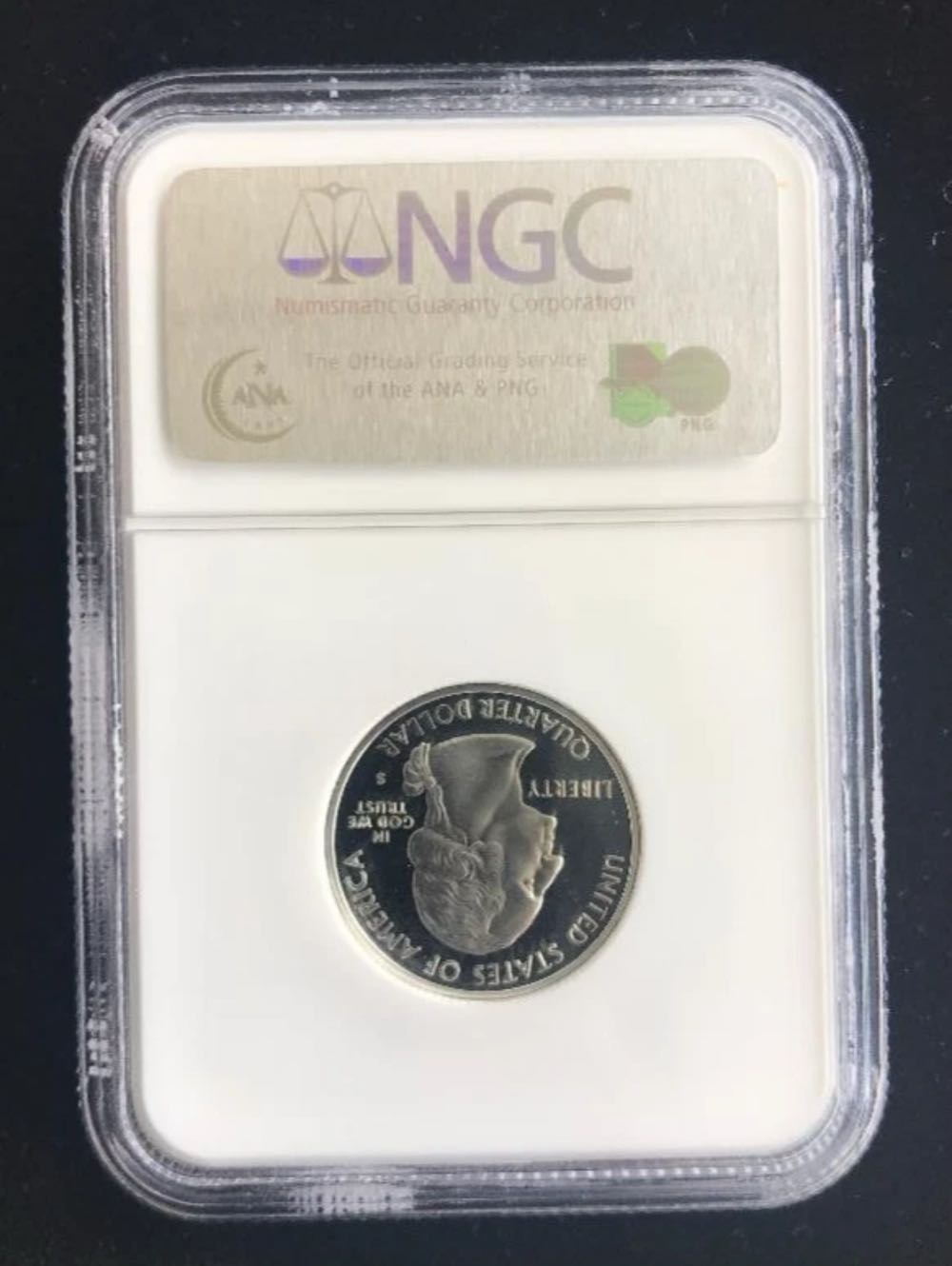 Washington Quarter 2001-S Silver  coin collectible - Main Image 2