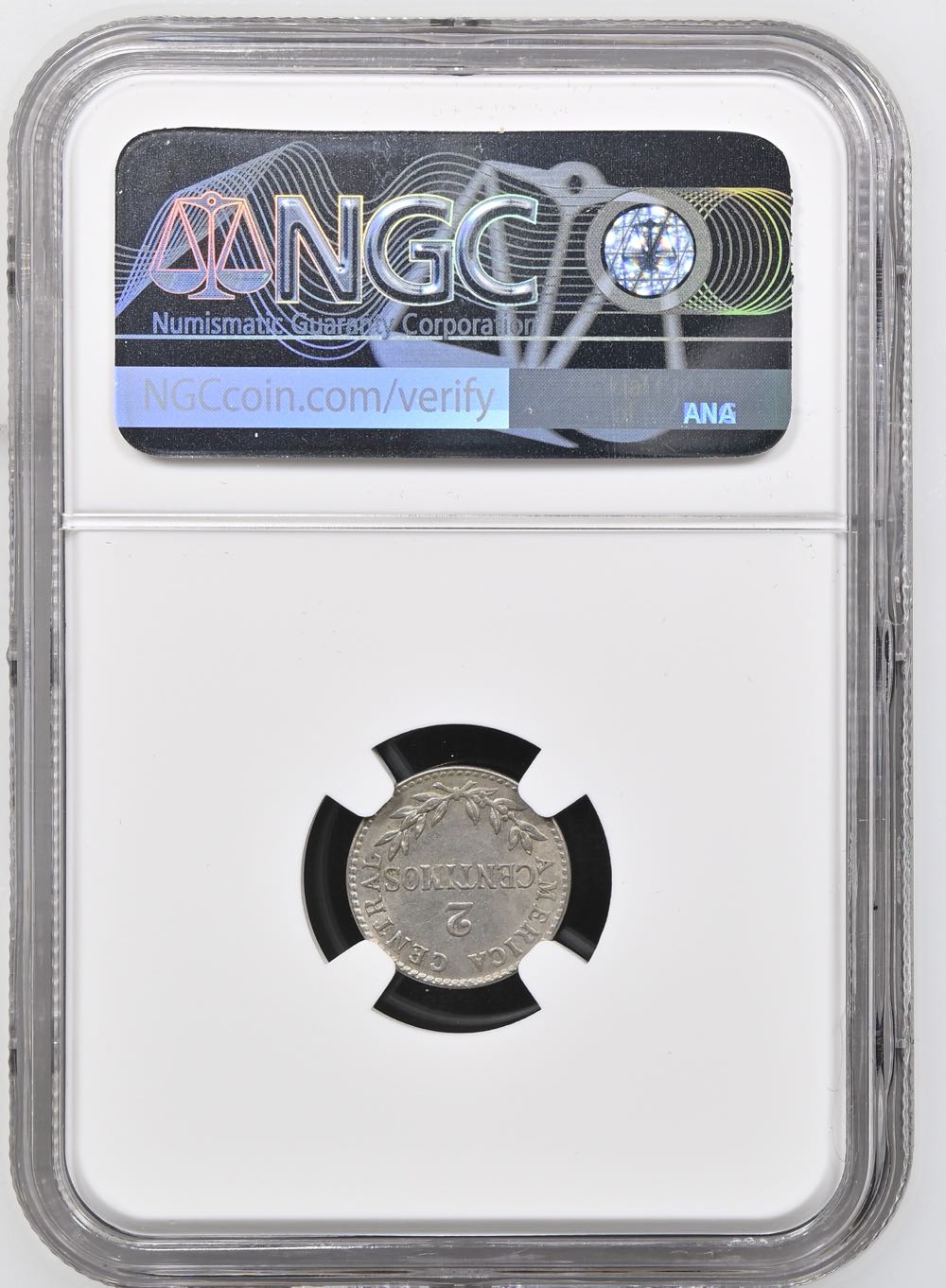 1903 COSTA RICA 2C  coin collectible - Main Image 2