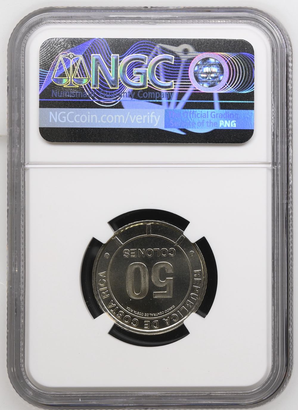 2023(2025) Costa Rica 50COL Cangrejo Marinera First Releases  coin collectible - Main Image 2