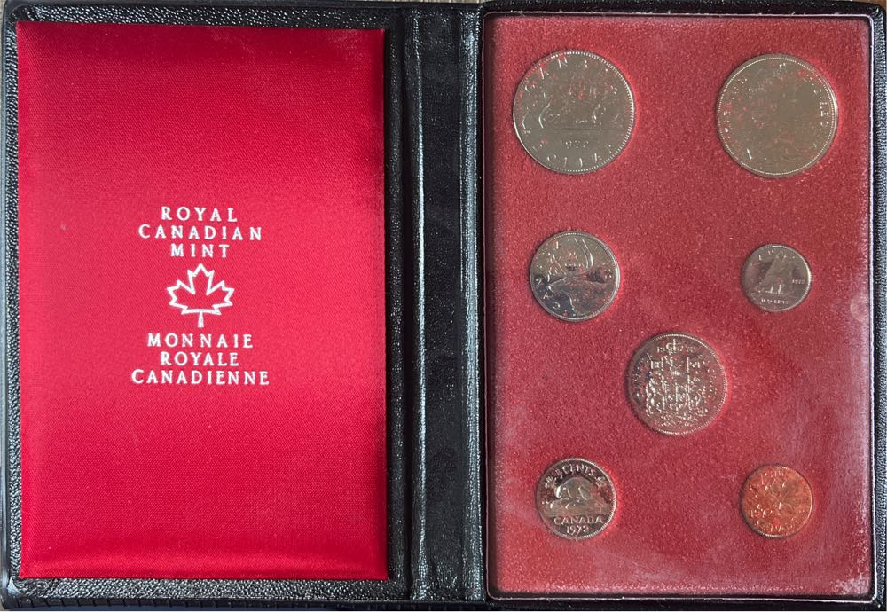 1972 Royal Canadian Mint Coin Set  coin collectible - Main Image 2